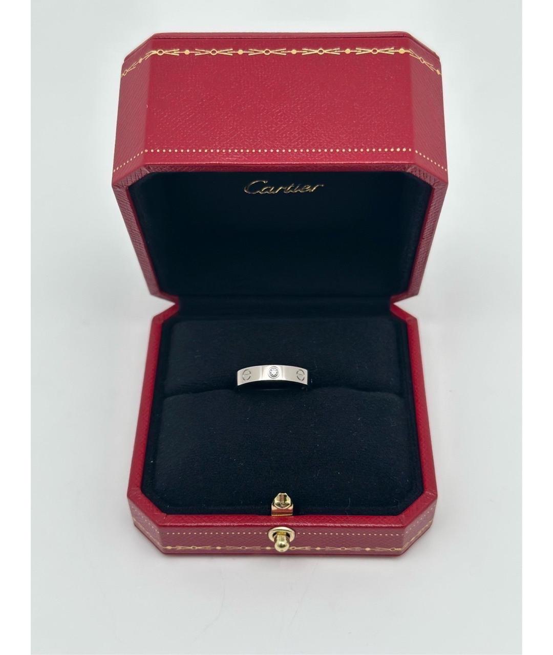 CARTIER Серебряное кольцо из белого золота, фото 2