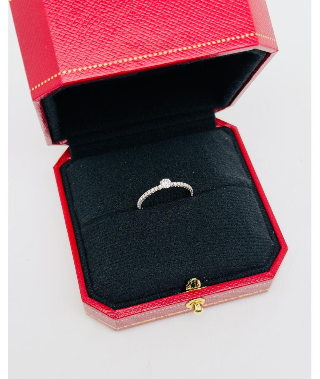 CARTIER Серебряное кольцо из белого золота, фото 4