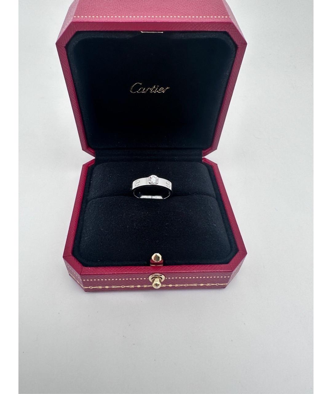 CARTIER Серебряное кольцо из белого золота, фото 8