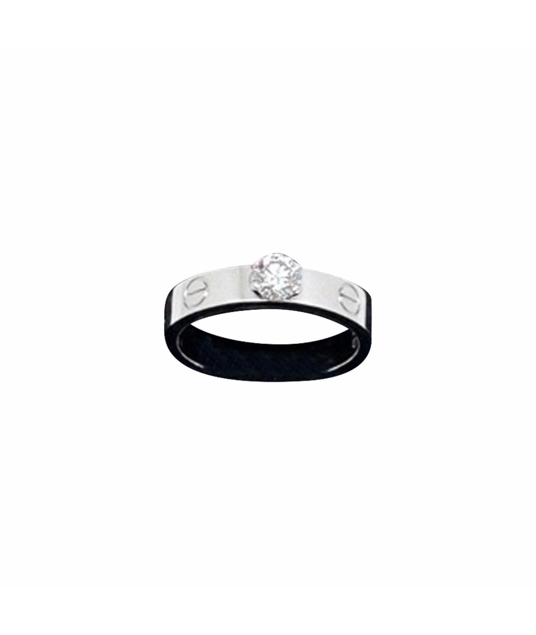 CARTIER Серебряное кольцо из белого золота, фото 1