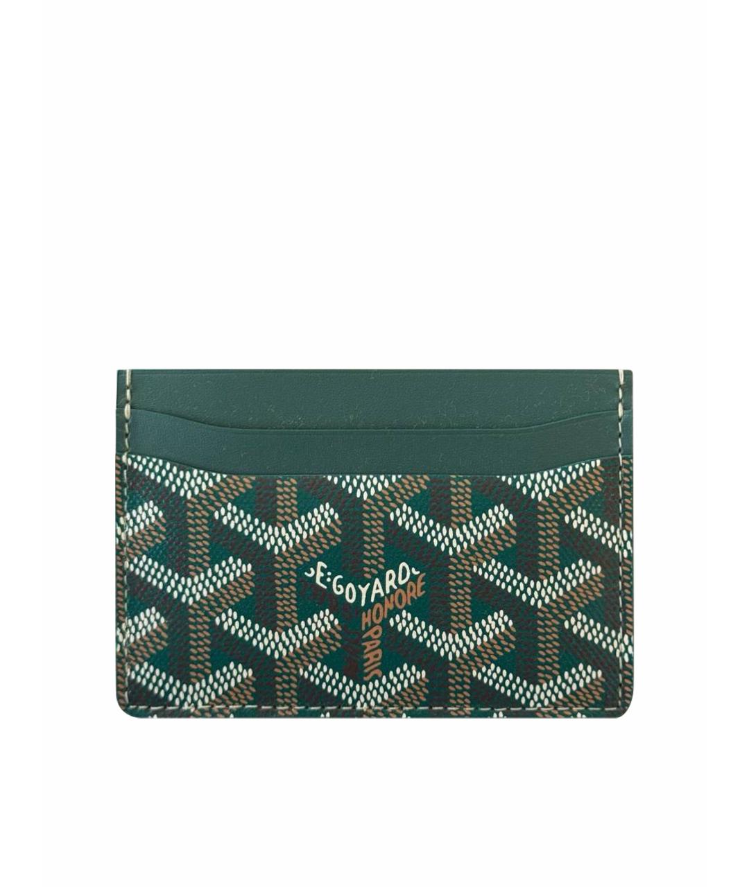 GOYARD Кожаный кардхолдер, фото 1
