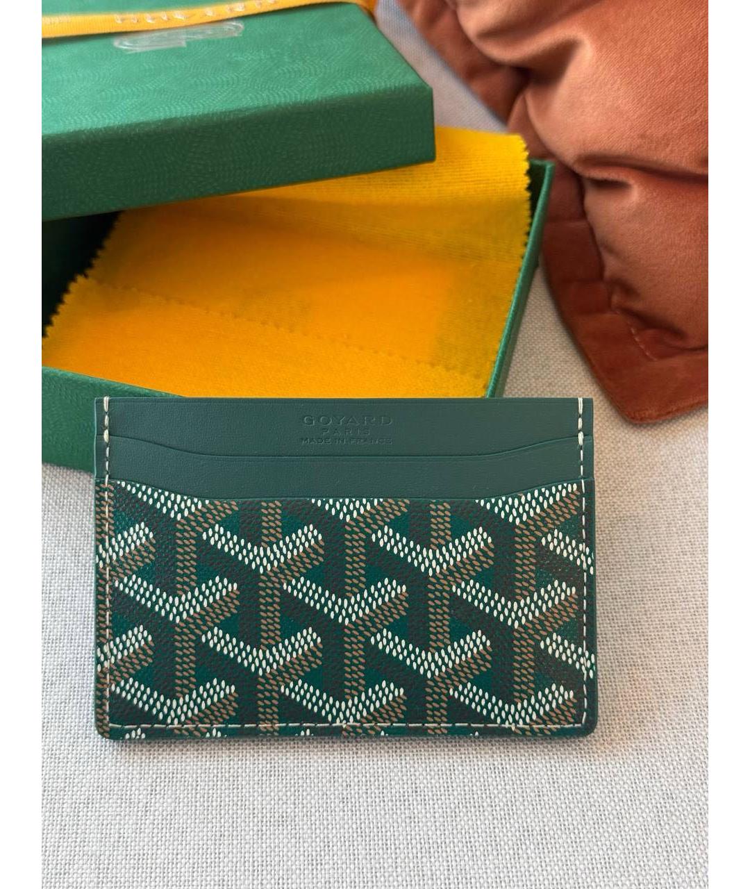 GOYARD Кожаный кардхолдер, фото 2