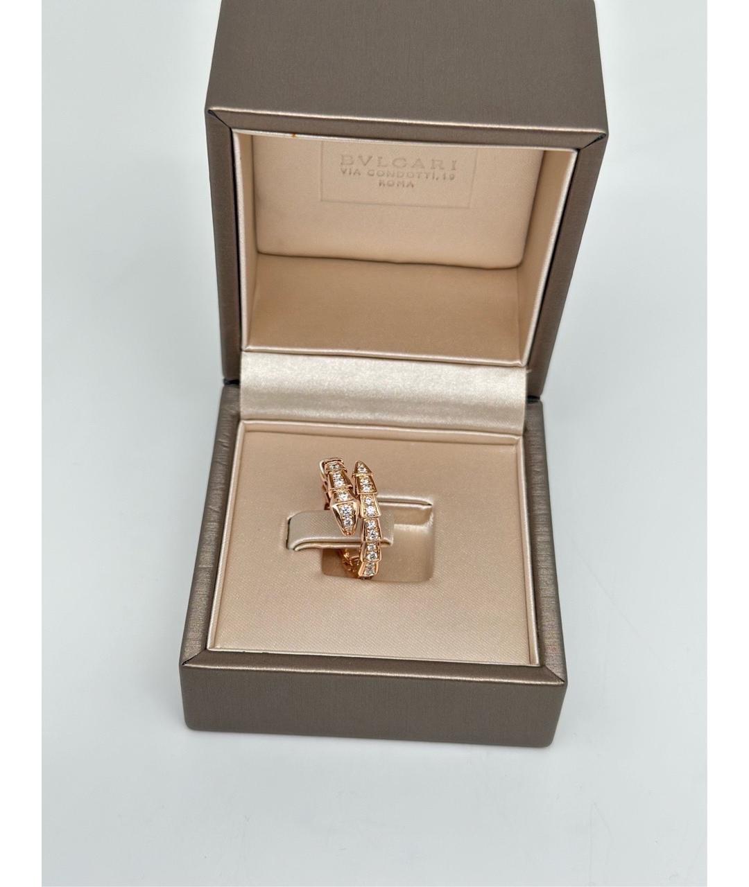 BVLGARI Золотое кольцо из розового золота, фото 7