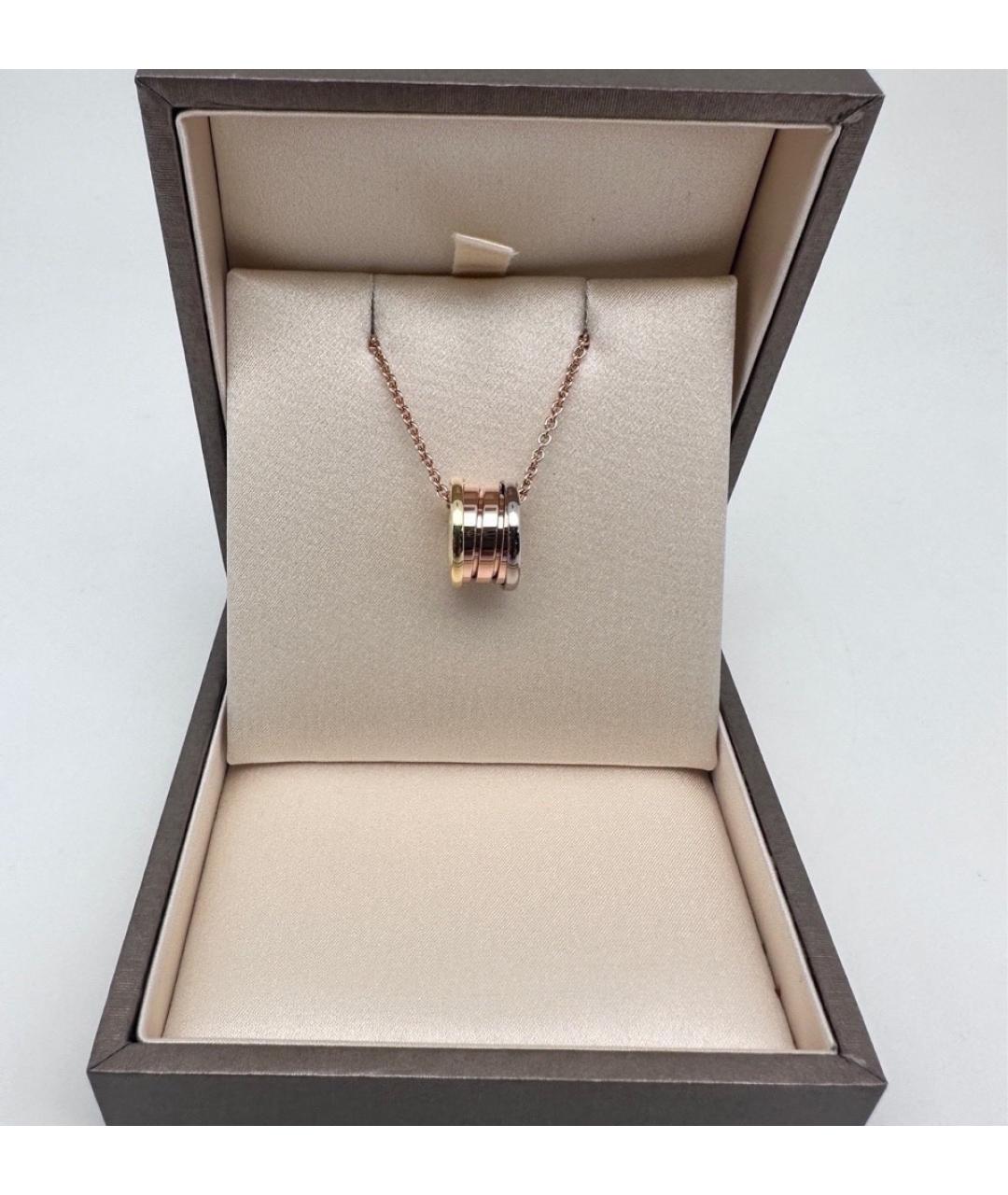 BVLGARI Золотая подвеска из розового золота, фото 2