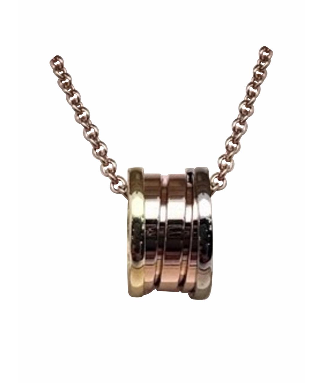 BVLGARI Золотая подвеска из розового золота, фото 7