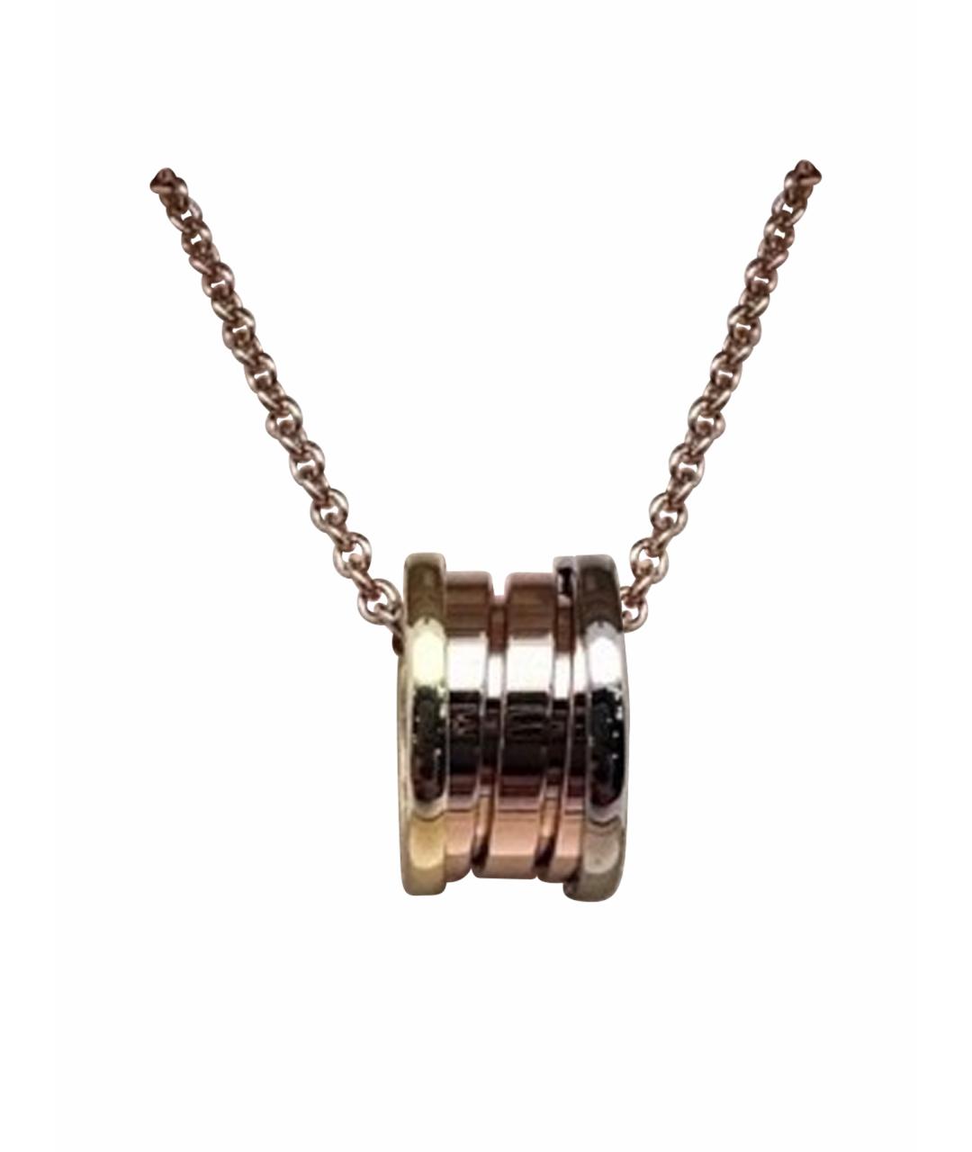 BVLGARI Золотая подвеска из розового золота, фото 1
