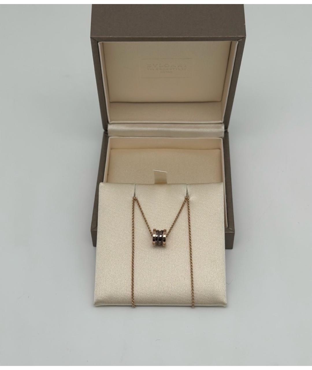 BVLGARI Золотой кулон из розового золота, фото 4