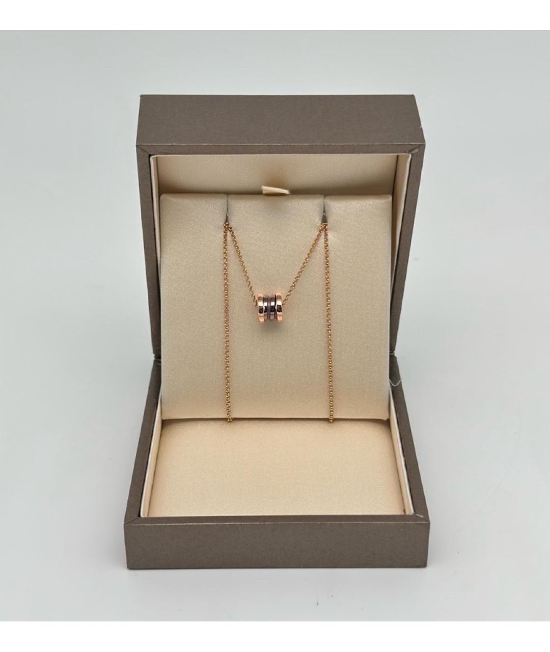 BVLGARI Золотой кулон из розового золота, фото 2