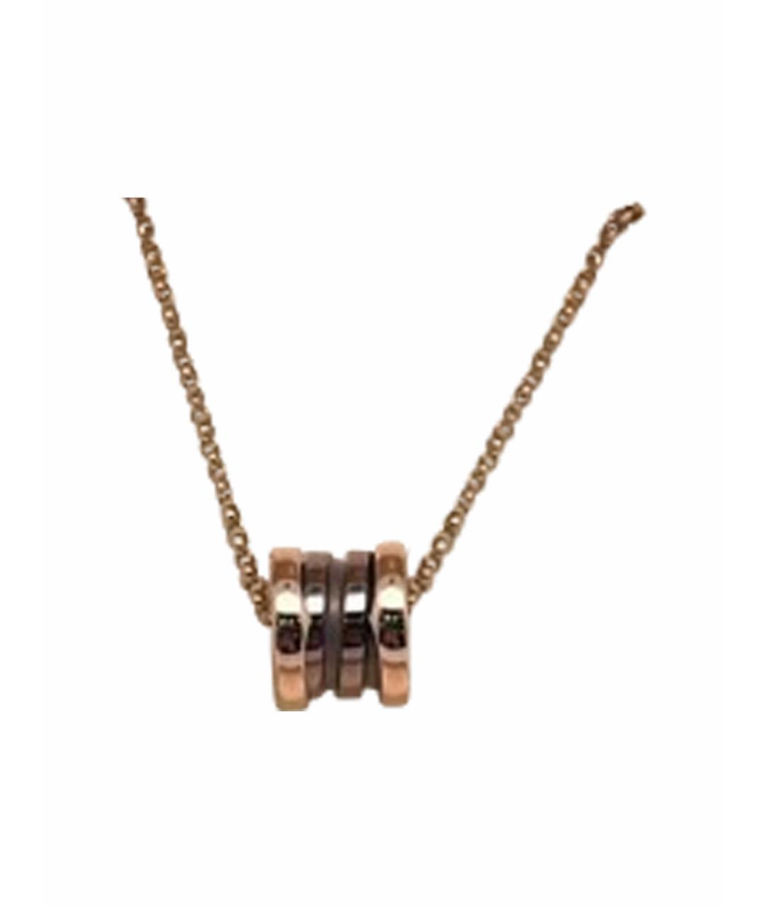 BVLGARI Золотой кулон из розового золота, фото 1