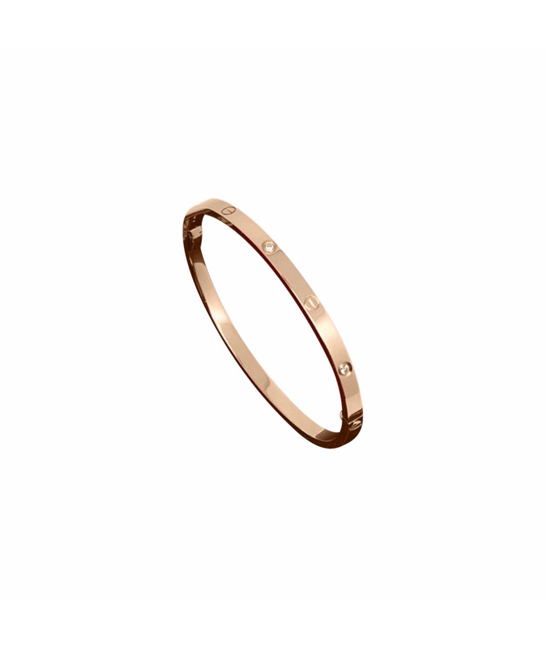 CARTIER Золотой браслет из розового золота, фото 1