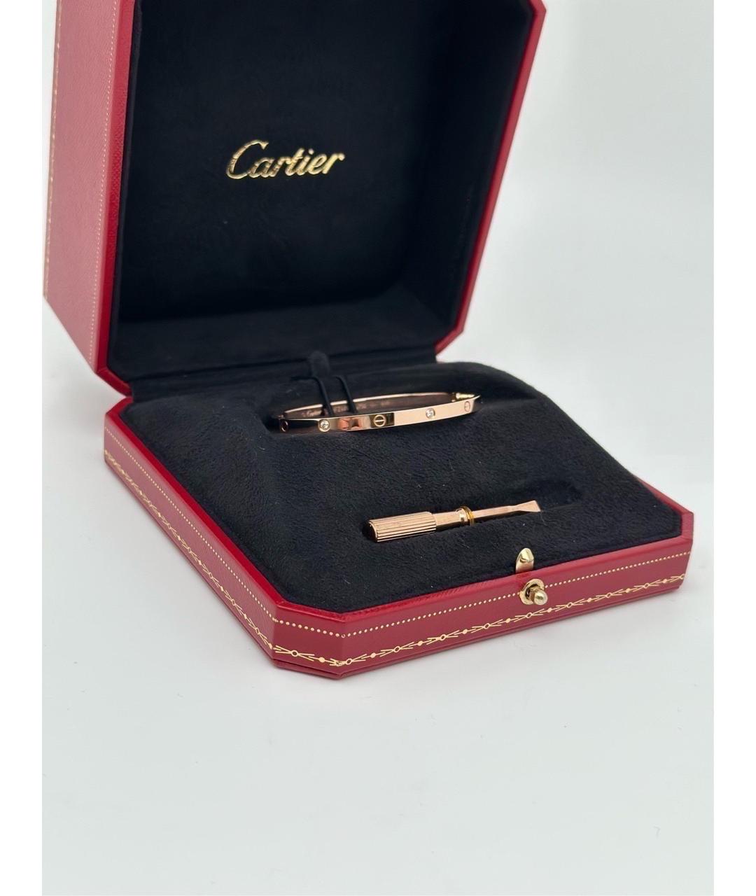 CARTIER Золотой браслет из розового золота, фото 3
