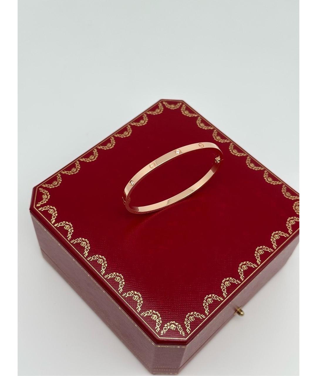 CARTIER Золотой браслет из розового золота, фото 4
