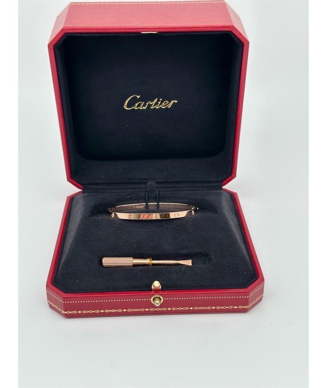 CARTIER Золотой браслет из розового золота, фото 2