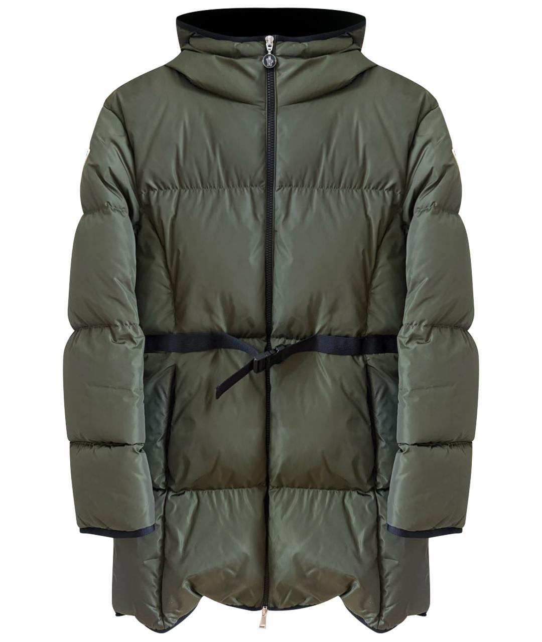 MONCLER Хаки пуховик, фото 1
