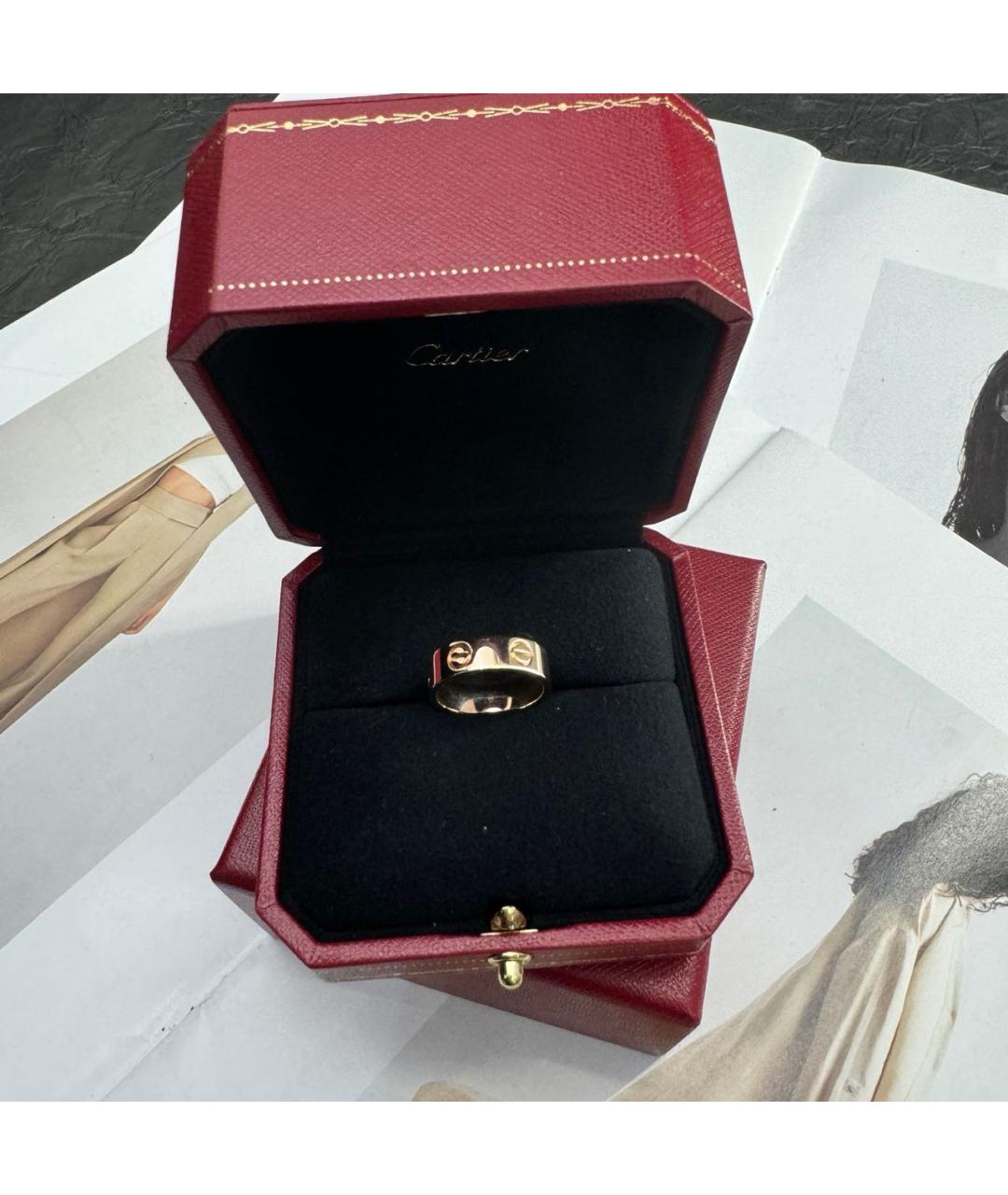 CARTIER Золотое кольцо из розового золота, фото 4