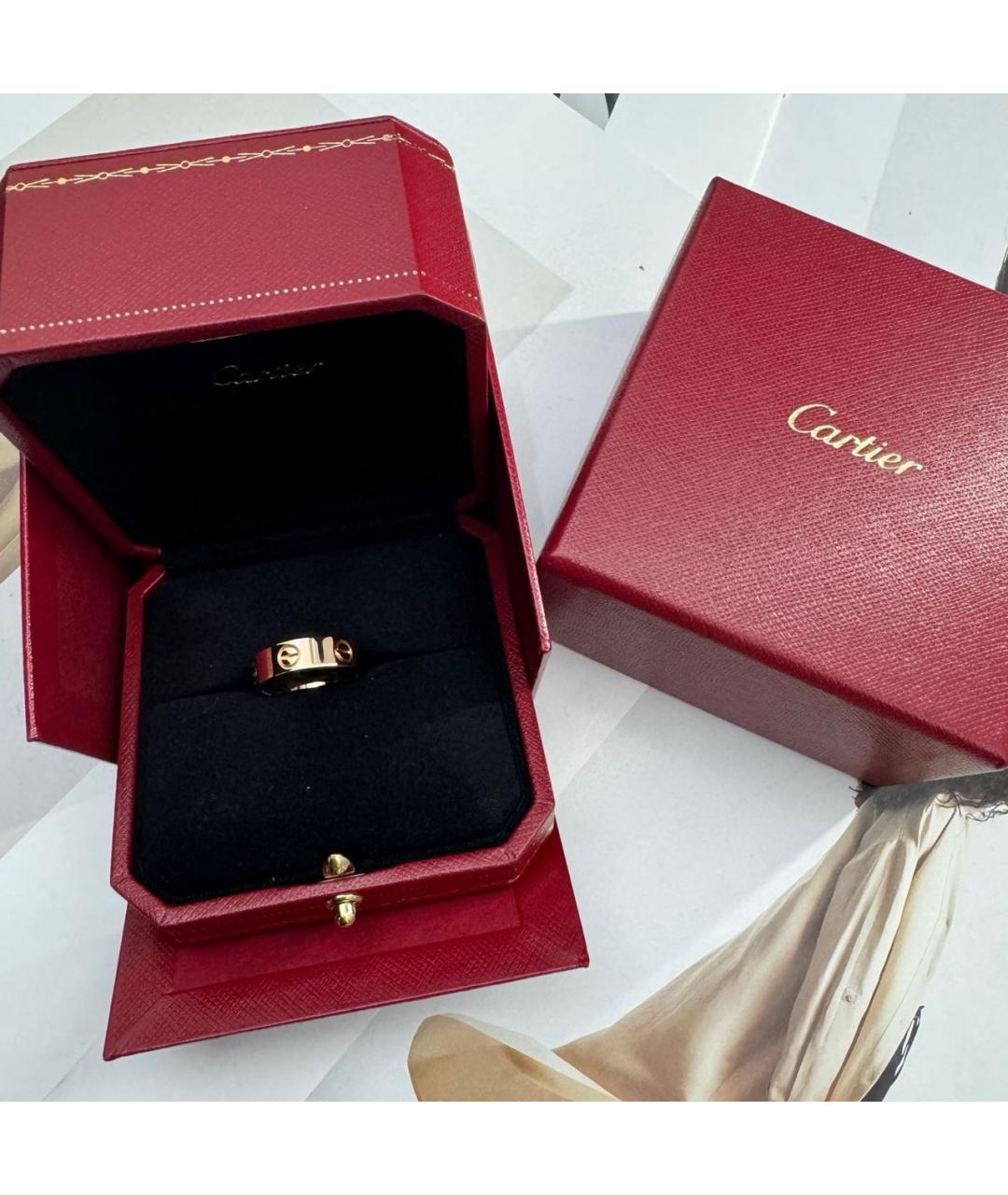 CARTIER Золотое кольцо из розового золота, фото 2