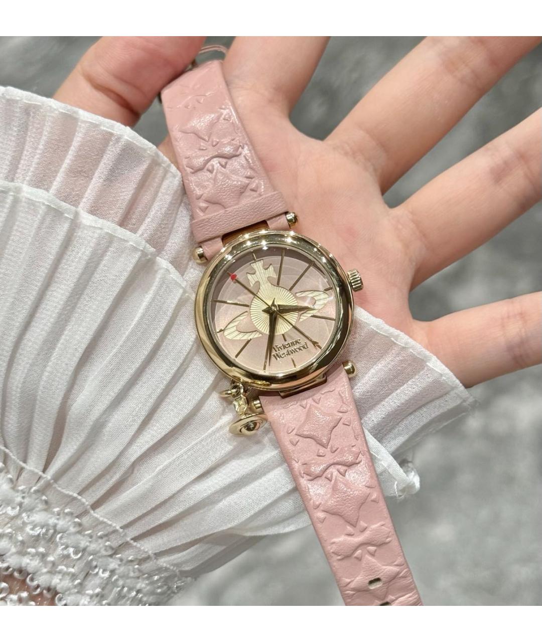 VIVIENNE WESTWOOD Розовые часы, фото 6