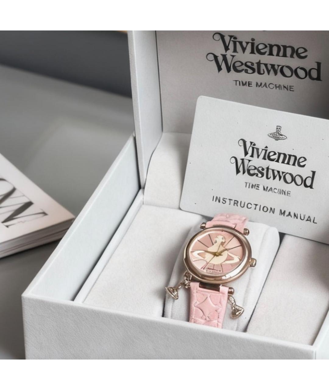 VIVIENNE WESTWOOD Розовые часы, фото 3