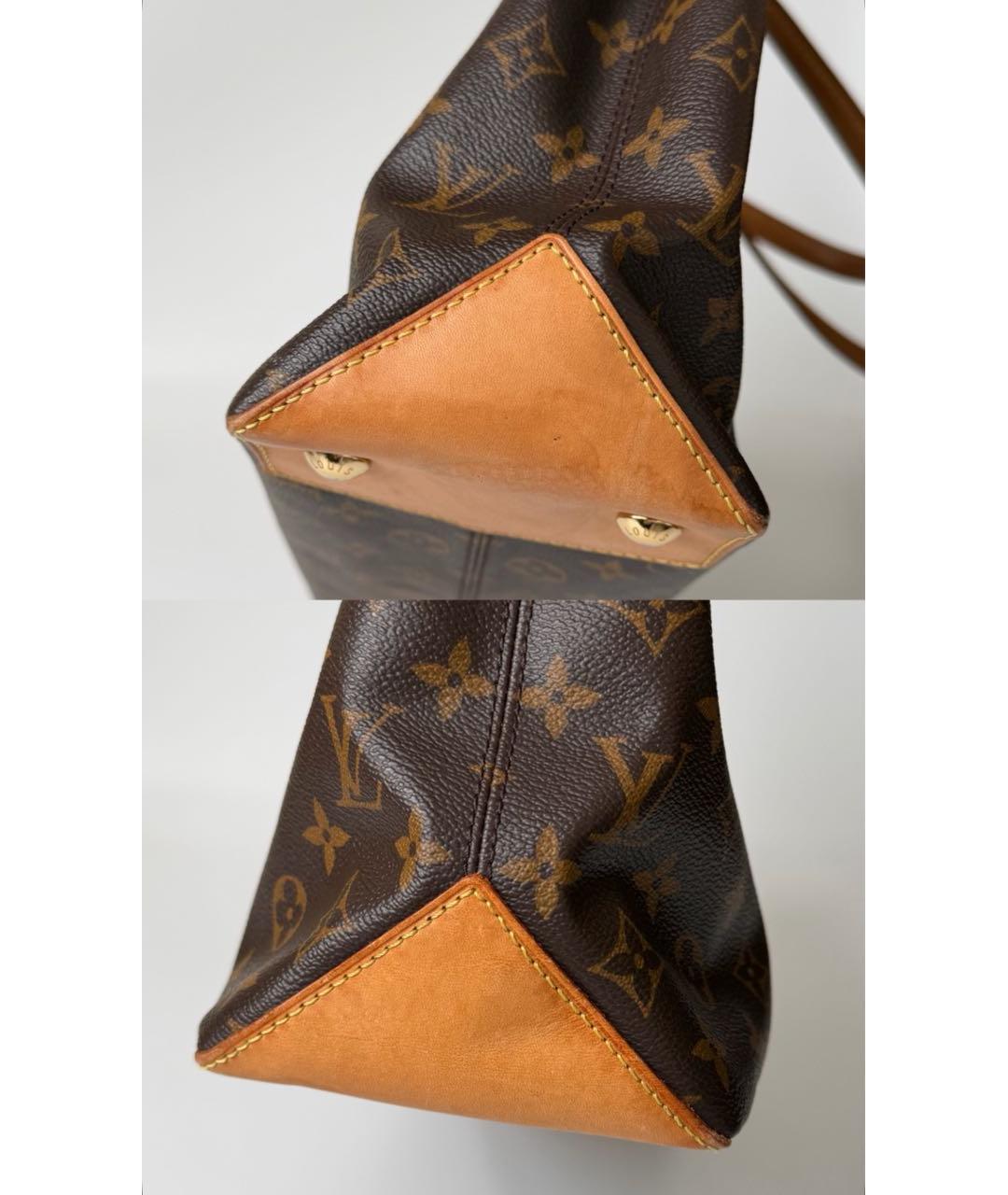 LOUIS VUITTON Коричневая сумка через плечо из искусственной кожи, фото 7