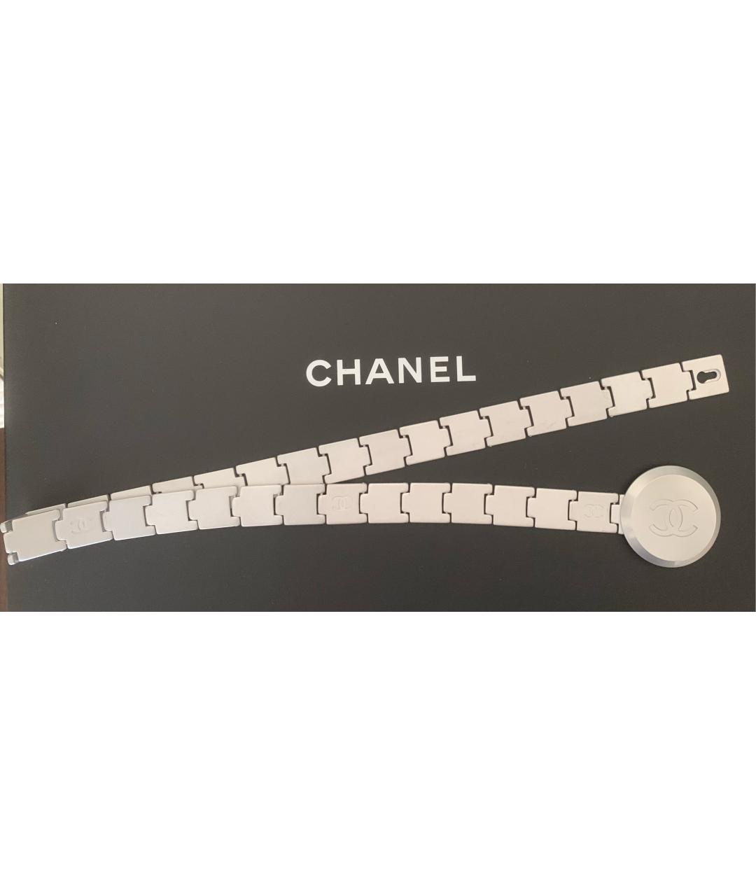 CHANEL Серебряный ремень, фото 4