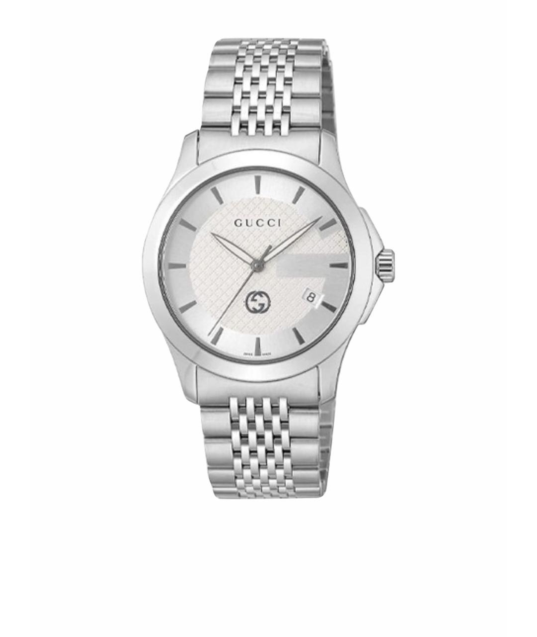 GUCCI Серебряные часы, фото 1
