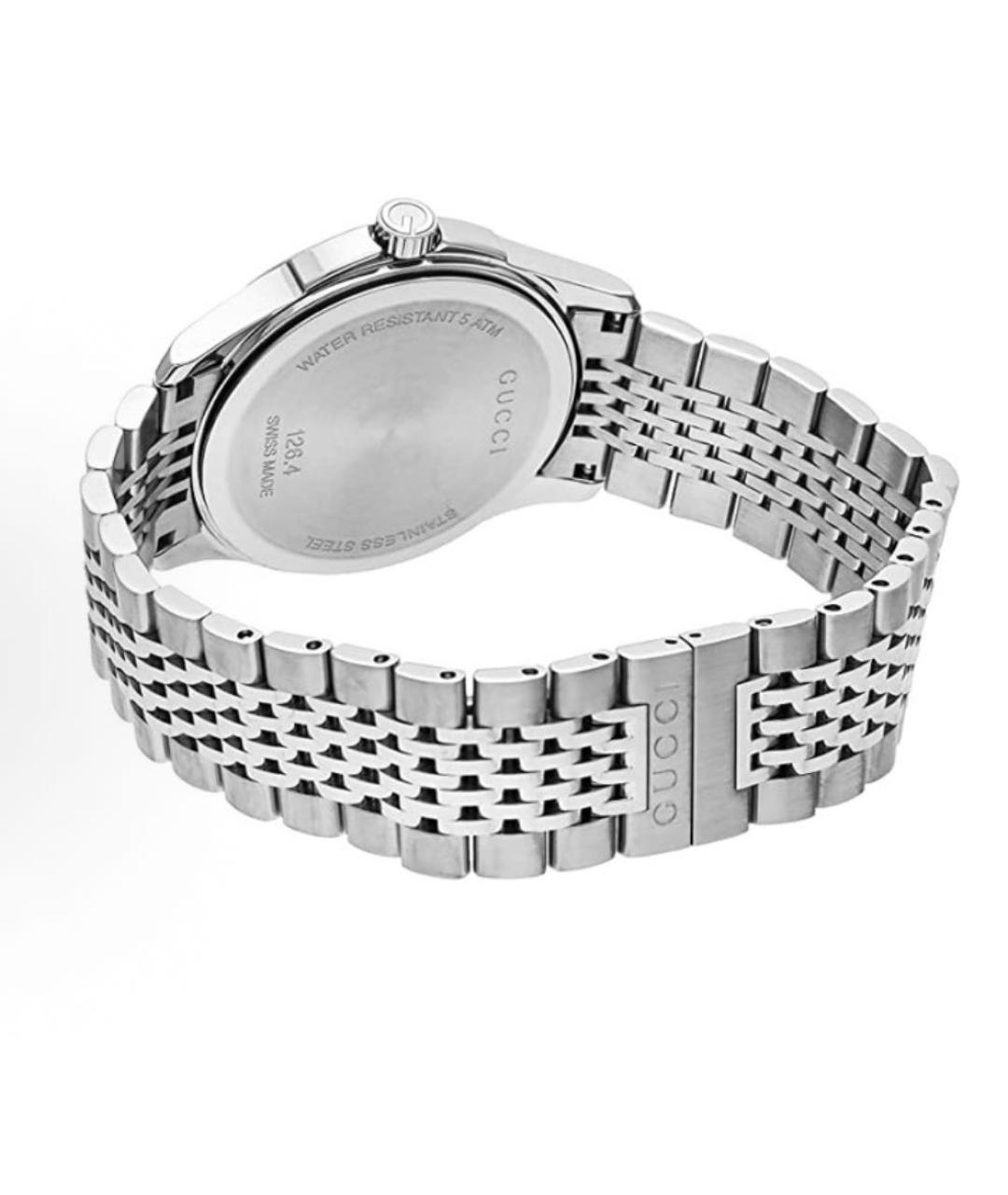 GUCCI Серебряные часы, фото 2