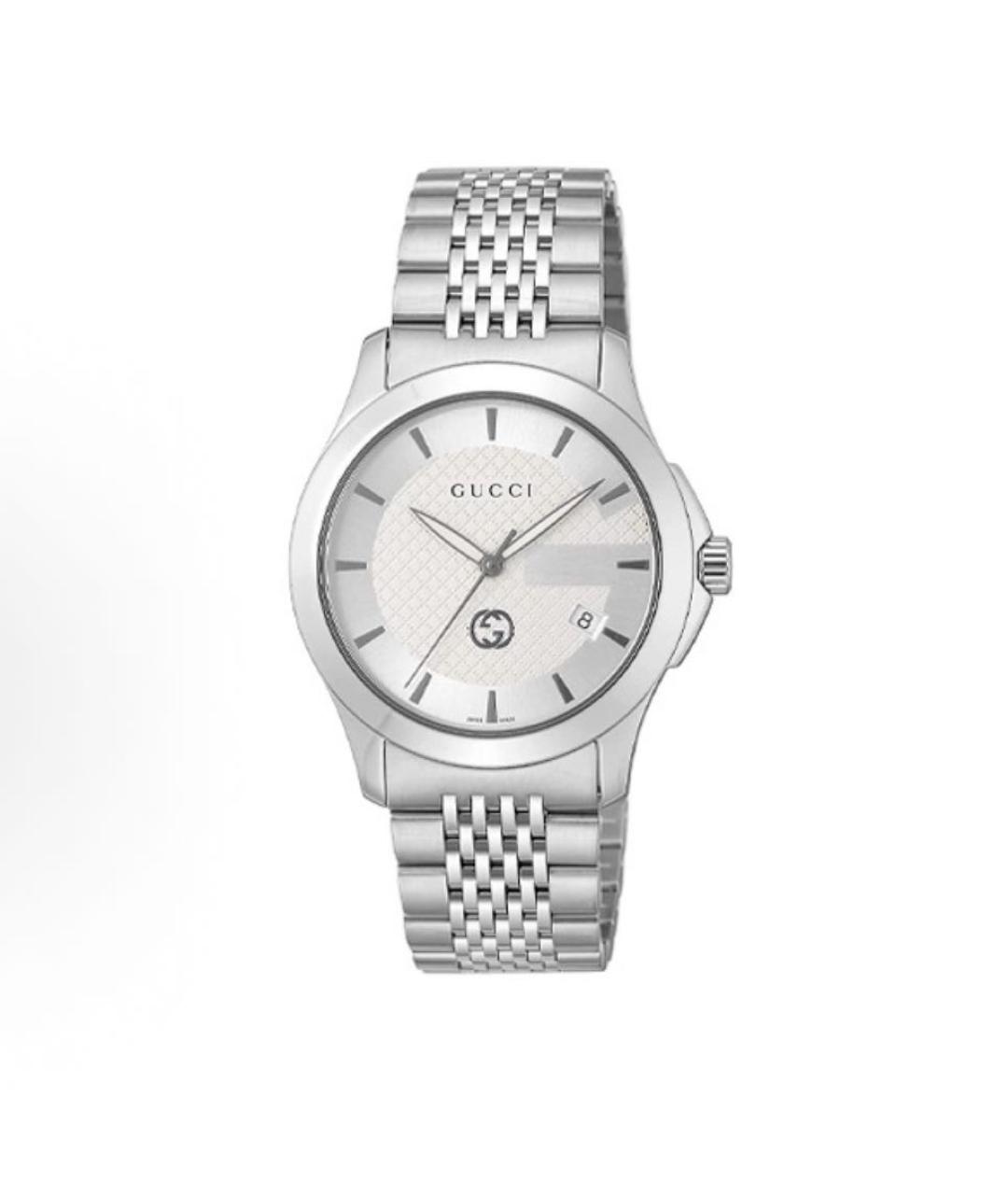 GUCCI Серебряные часы, фото 9