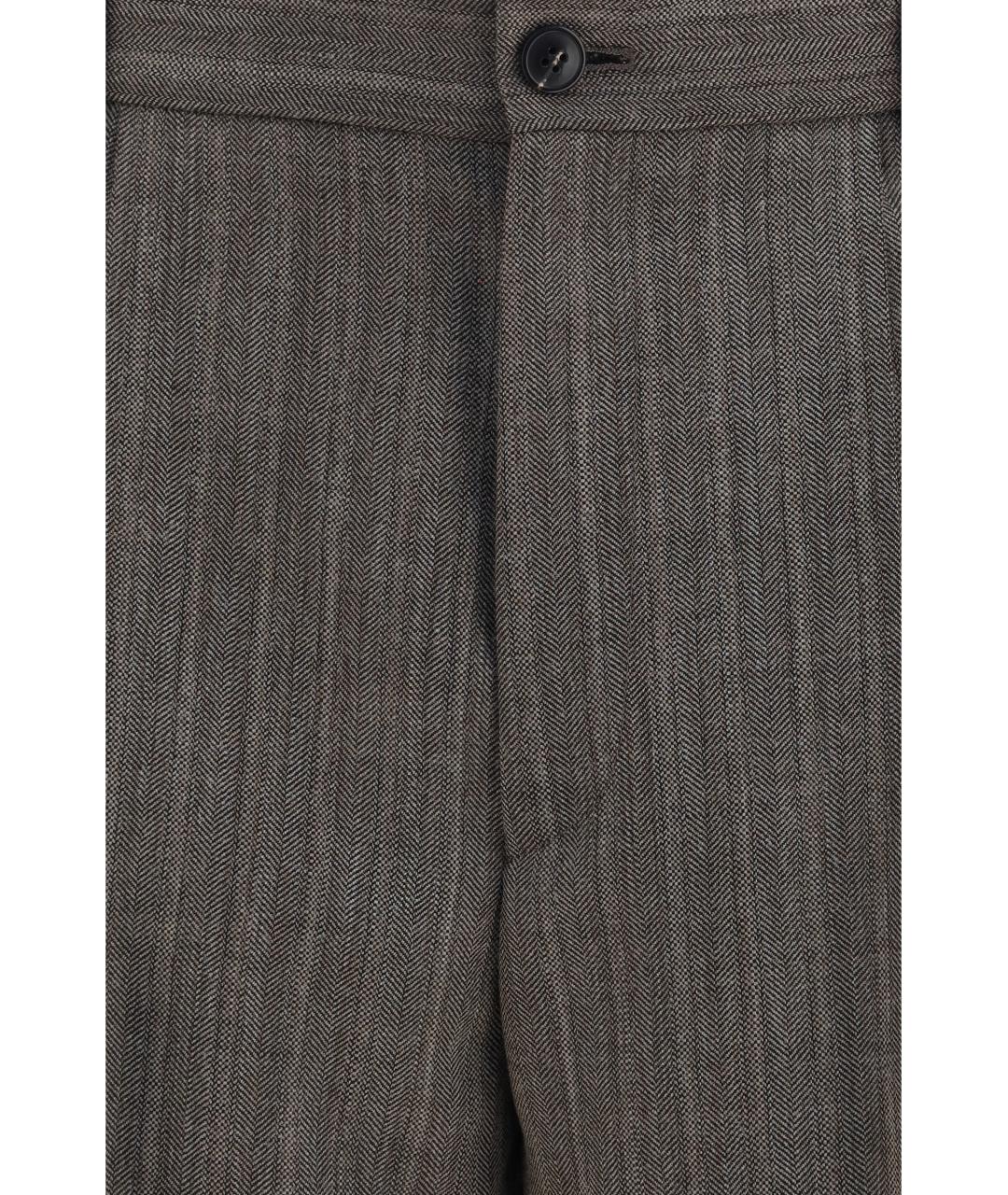 DRIES VAN NOTEN Мульти повседневные брюки, фото 3
