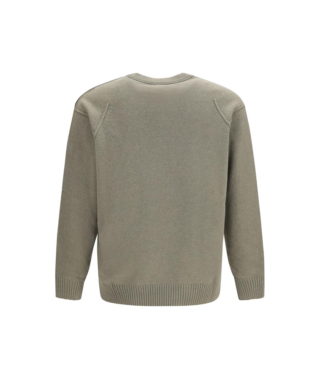 CP COMPANY Бежевый шерстяной джемпер / свитер, фото 2