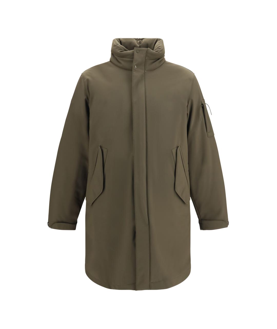 CP COMPANY Зеленая синтетическая парка, фото 1