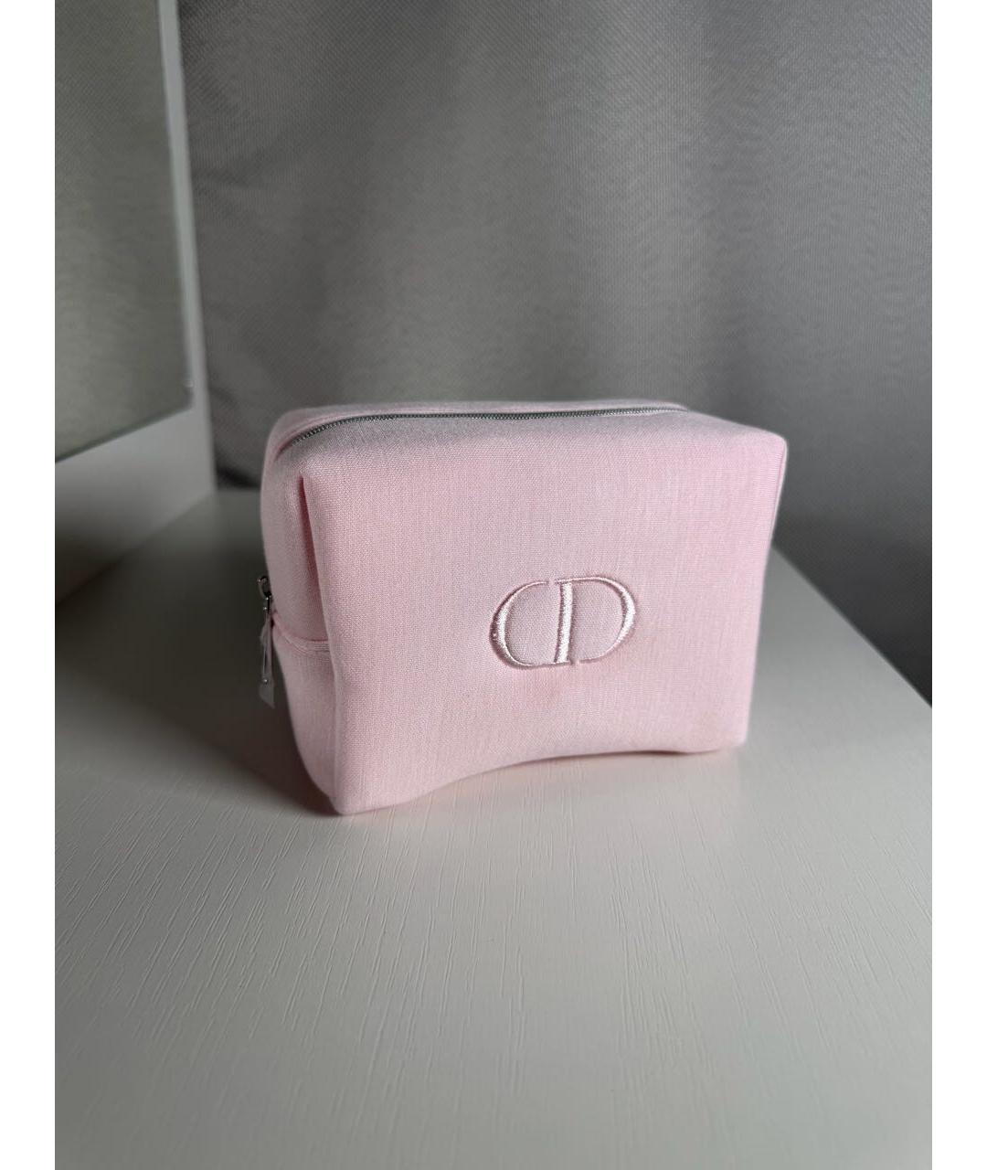 CHRISTIAN DIOR Розовая косметичка, фото 6