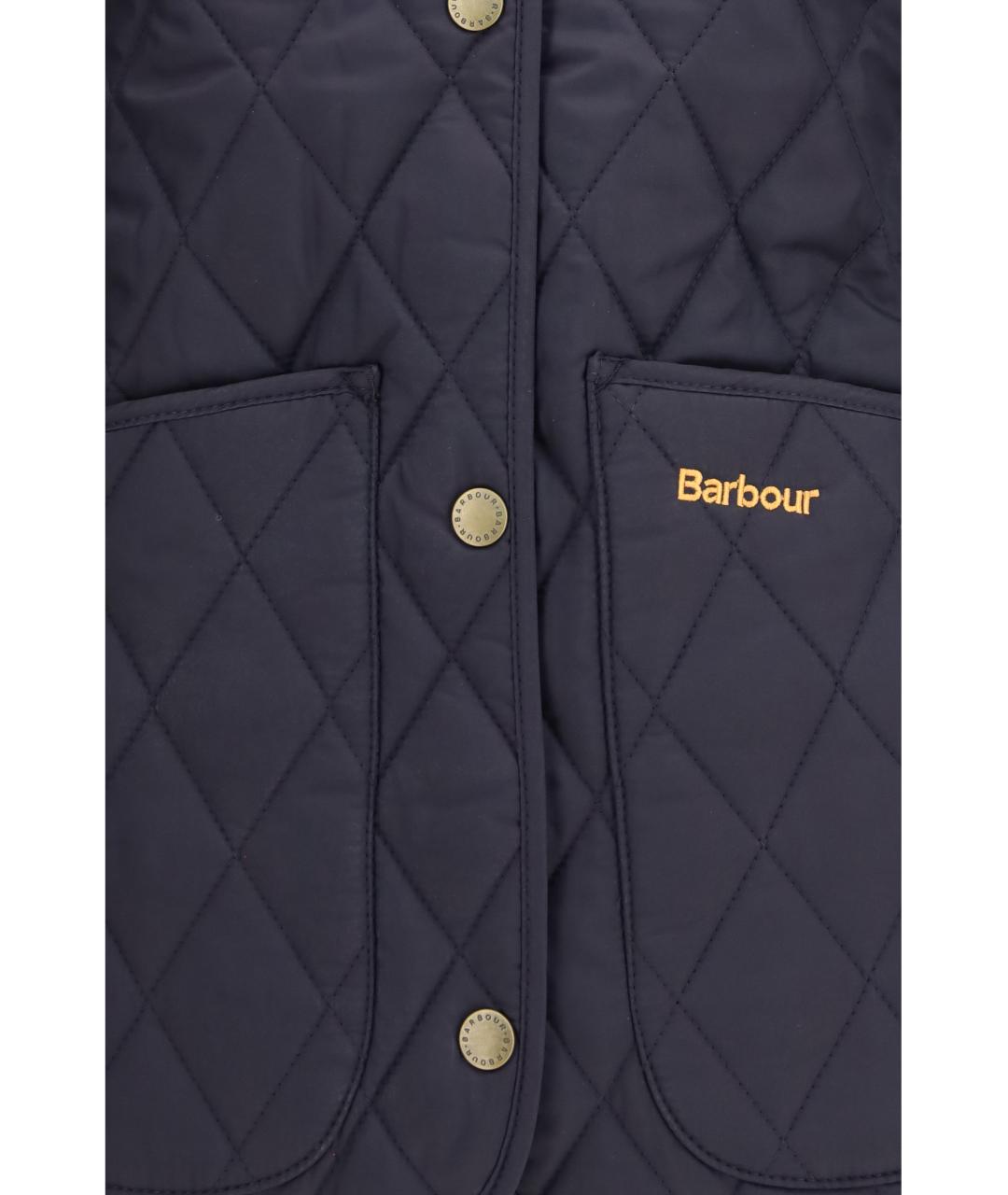 BARBOUR Темно-синяя куртка, фото 3