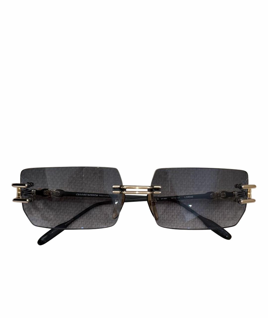 CHROME HEARTS Металлические солнцезащитные очки, фото 1