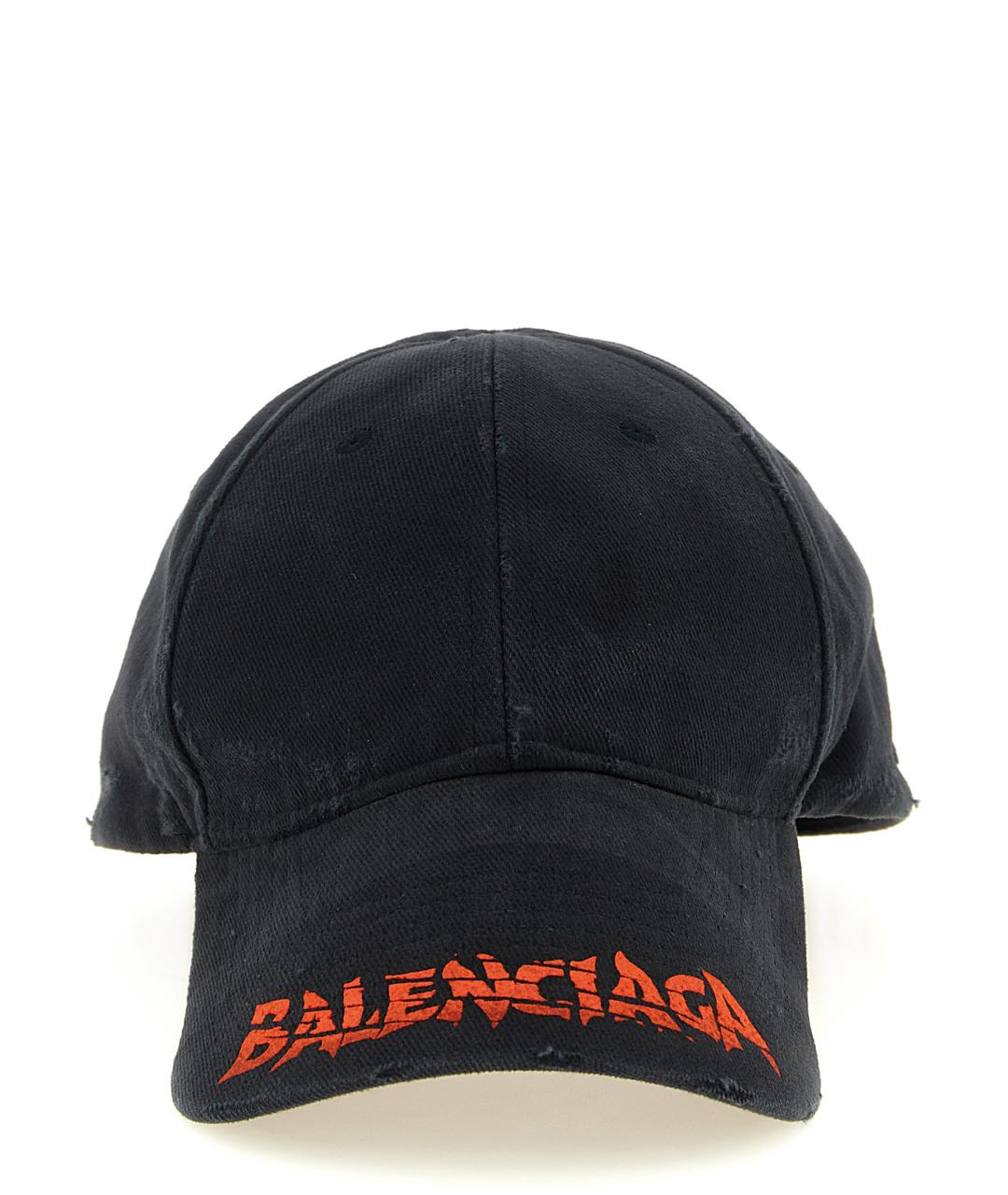 BALENCIAGA Черная хлопковая кепка/бейсболка, фото 1