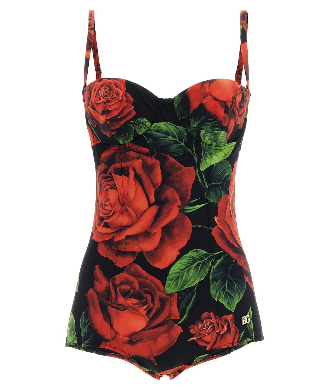 DOLCE&GABBANA Мульти полиамидовый купальник, фото 1