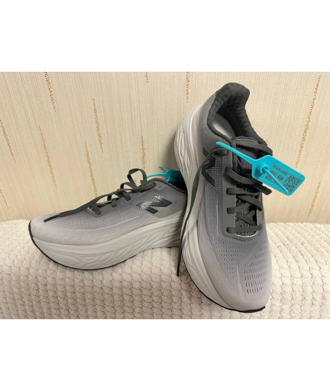 NEW BALANCE Серые синтетические кроссовки, фото 6
