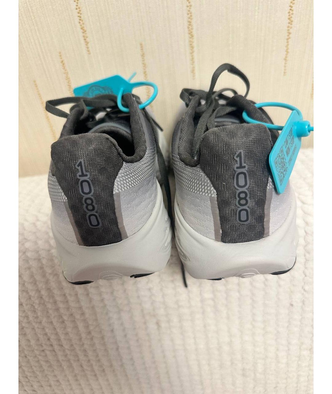 NEW BALANCE Серые синтетические кроссовки, фото 4
