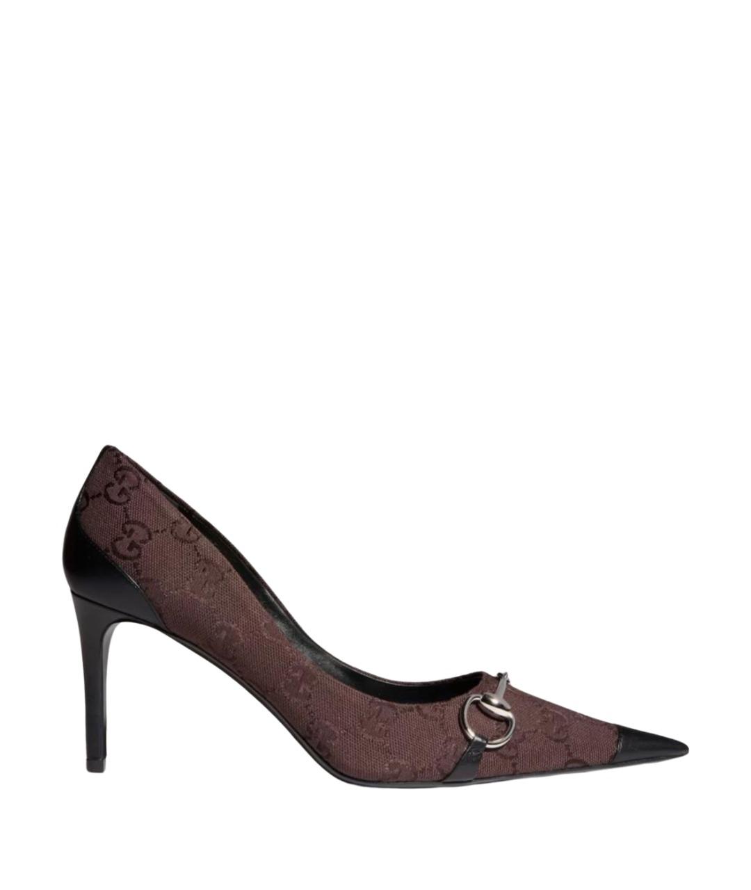 GUCCI Коричневые туфли, фото 1