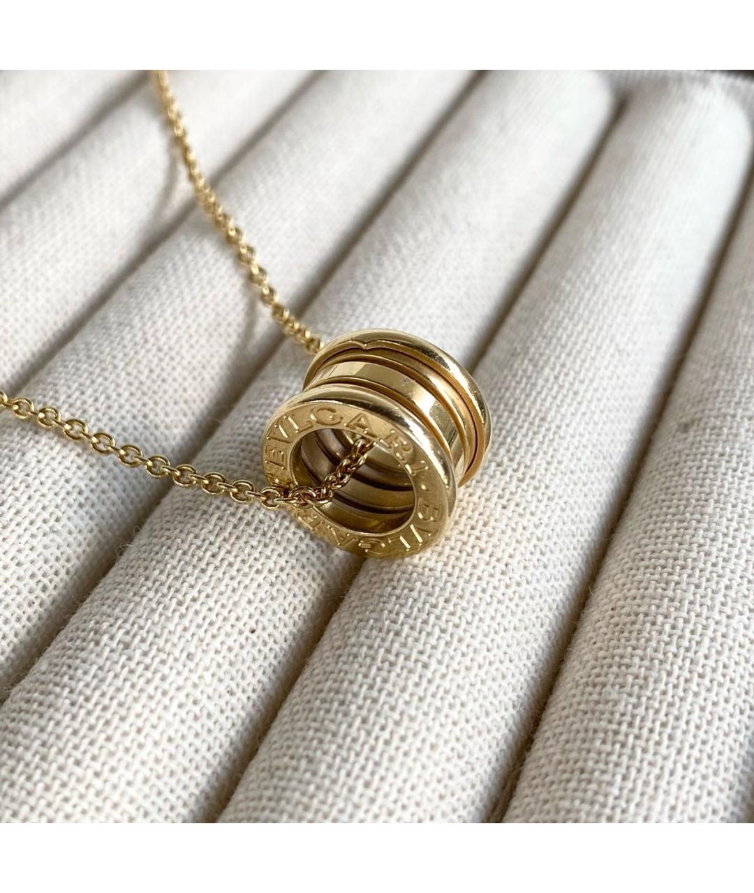 BVLGARI Золотое колье из розового золота, фото 6