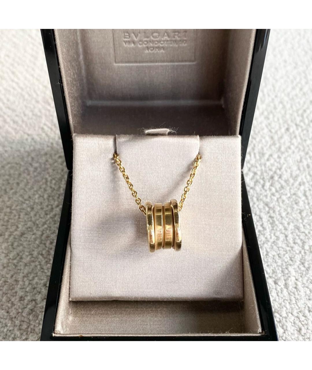 BVLGARI Золотое колье из розового золота, фото 7