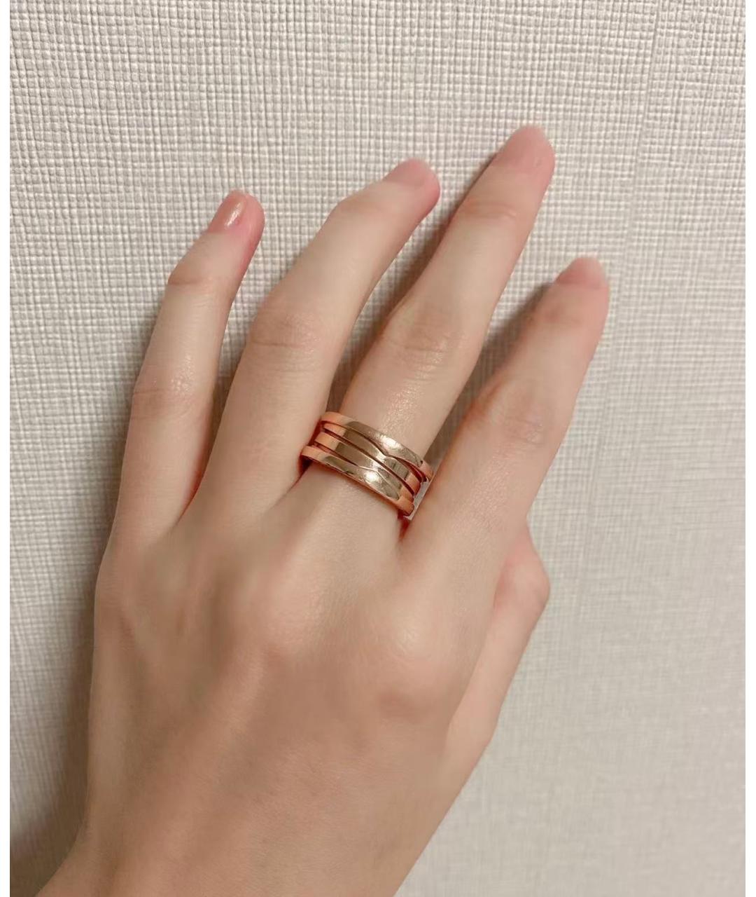 BVLGARI Золотое кольцо из розового золота, фото 3