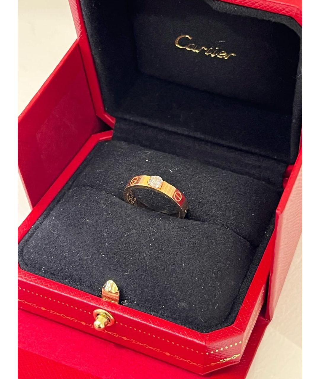CARTIER Золотое кольцо из розового золота, фото 3