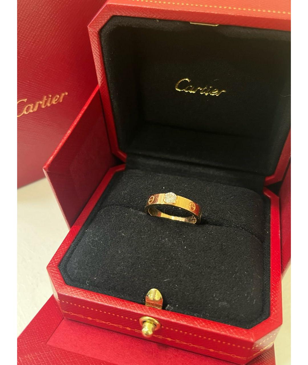 CARTIER Золотое кольцо из розового золота, фото 2