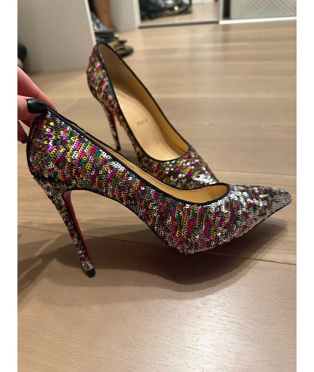 CHRISTIAN LOUBOUTIN Кожаные туфли, фото 5