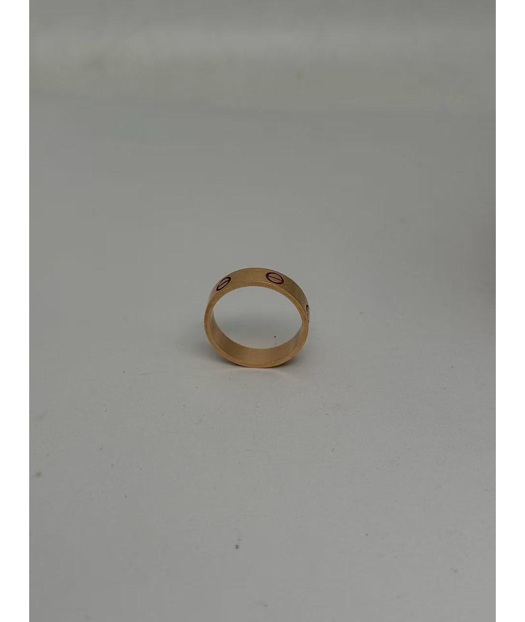 CARTIER Золотое кольцо из розового золота, фото 4