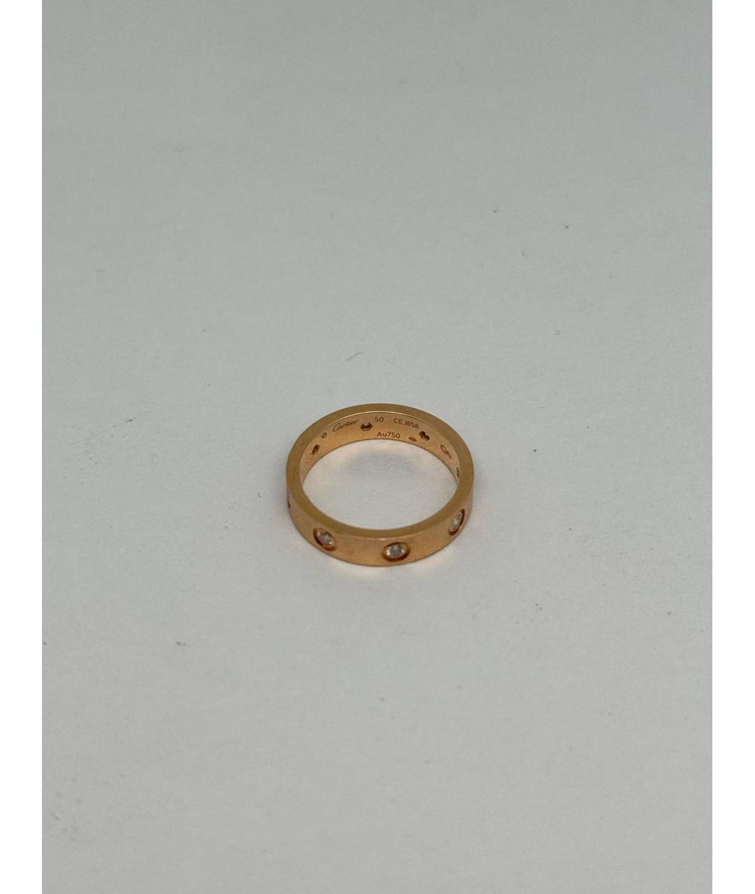 CARTIER Золотое кольцо из розового золота, фото 4