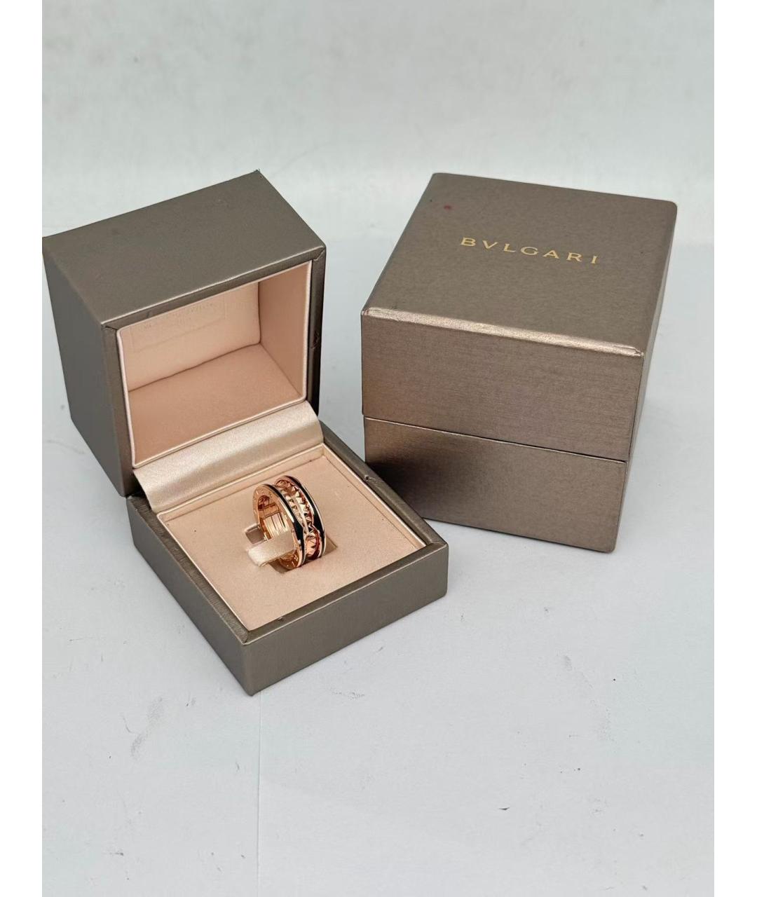BVLGARI Золотое кольцо из розового золота, фото 2