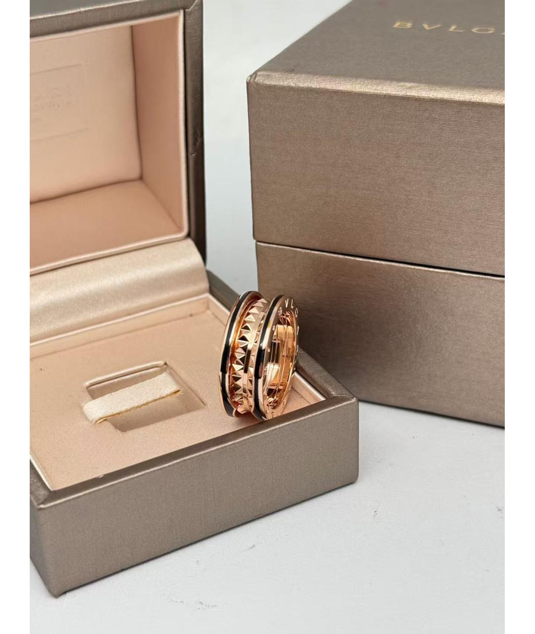 BVLGARI Золотое кольцо из розового золота, фото 4