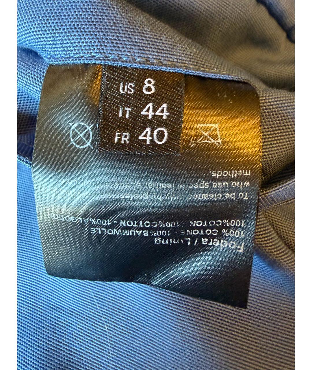 CALVIN KLEIN Белая меховая шуба, фото 7