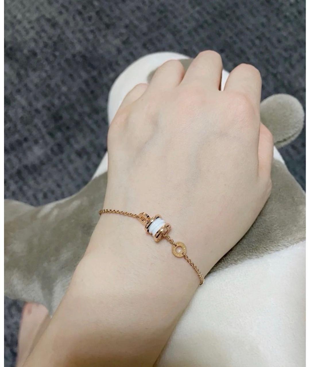 BVLGARI Золотой браслет из розового золота, фото 5